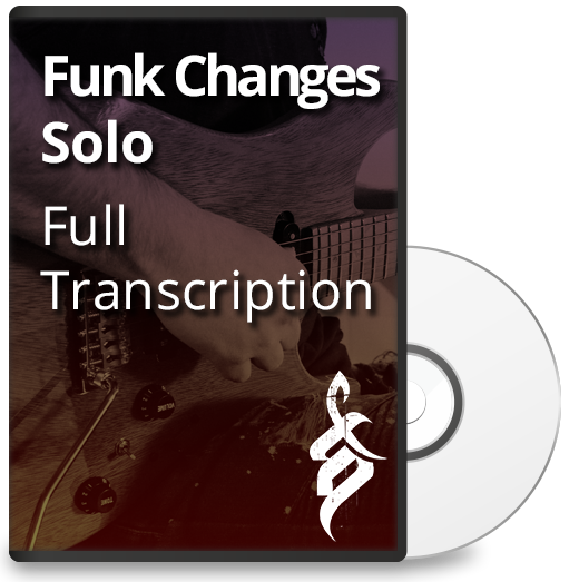 Funk Changes Solo: Full Transcription